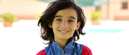 Mädchen aus Syrien